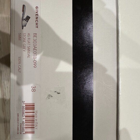 Givenchy 4G Python Flat Sandals - Picture 13 of 13